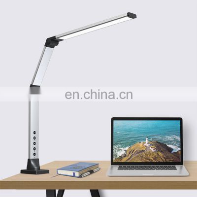 Eye-Caring & Dimmable  Office Desk Lamp Touch Control Table Lamp with Night Light LED Desk Lamp with USB Charging Port