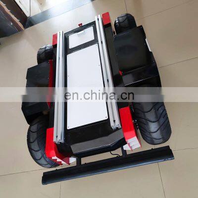 Hot Selling Support ROS Design AVT-ZW10 Wheeled Robot Chassis Outdoor Delivery Robot Four-wheel Differential Speed Robot