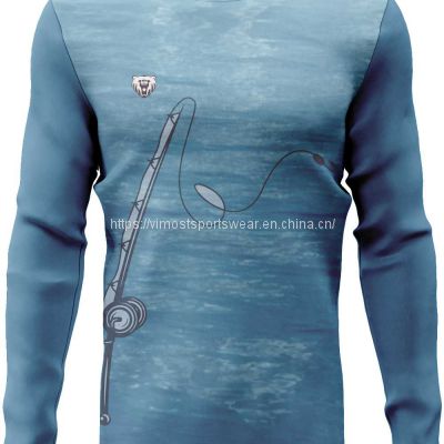 good quality custom polyester fishing shirts manufactured by the best supplier