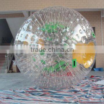 1.0mm TPU/PVC high quality inflatable zorbing ball equipment