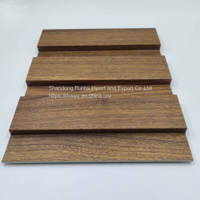 Easy Install Eco Wood Laminate Decorative Wall Cladding WPC Panels 195-12mm