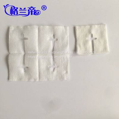 Grande Disposable Non-woven Gauze Swab Wet And Dry Dual Use Cotton Pad Cross Nonwovens photo-5