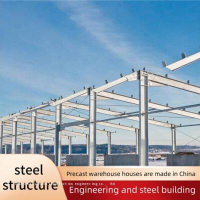 Processing and installation of steel warehouse