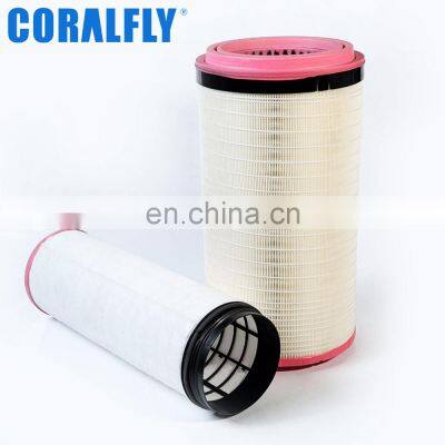 Coralfly Air Filter C301330 C271250 C301730 C281440 C332200 CF1820 CF1840 For Truck and Buses