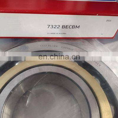 Brand Angular Contact Ball Bearing 7322 BECBM size 110*240*50mm 7322BECBM Single Row bearing 7216 7314 7318 7313 7211 in stock