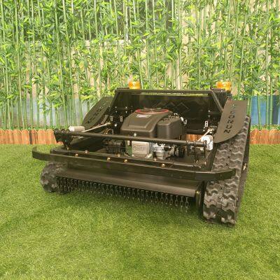 Affordable cordless track-mounted tank lawnmower for sale with best price