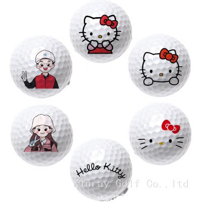 Hello Kitty Golf Ball/Novelty golf ball