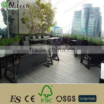 Cutting and drilling like timber wood plastic composite decking