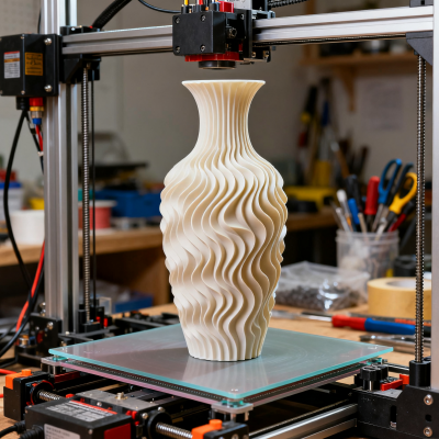 3D printing custom vase model service