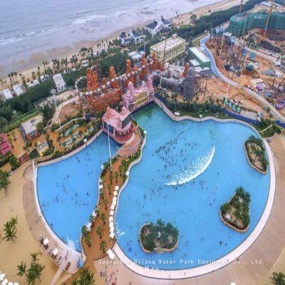 Source Water Park Wind Pressure Tsunami Wave Making Construction Outdoor Artificial Wave Making Pool Tsunami Pool Project Undertaken