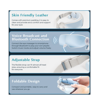 Electric Eye Massager With Bone Conduction Sound Technology MH-223 photo-5