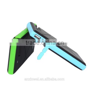 Portable Ultrathin Solar power bank , solar charger with LED light