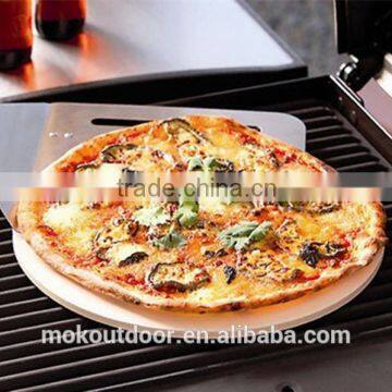 Top Poplar Ceramic Pizza Baking Stone for Pizza Oven and Kamado photo-4