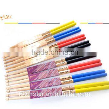 Custom Antiskid Maple Wood Colored Lighting Drumsticks