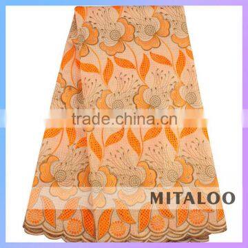 Mitaloo Cotton Lace Customized Big Swiss Voile Lace MSL0347