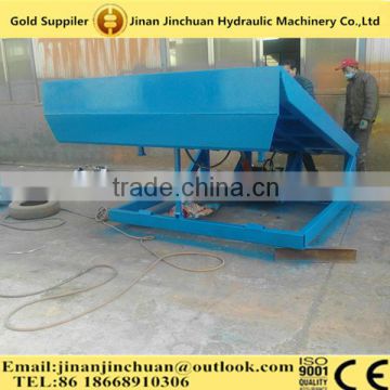 ISO Approved Adjustable Loading Ramps Electric Dock Leveler Equipments