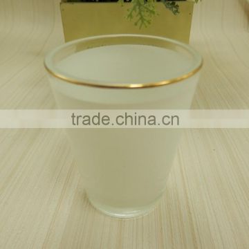 2oz shot glass with gold rim,blank custom tass,wine glass