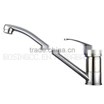 Bosing Contemporary Long Month New Design Kitchen Faucet | Single Handle Brass China Kitchen Faucet photo-3