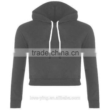 2016 new arrivel sports wear plain dyed with hood quality plain bulk hoodies