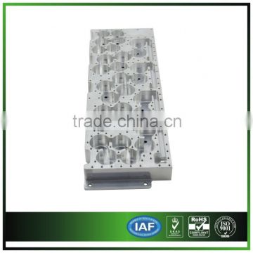 High precision CNC milling and drilling service for aluminum block