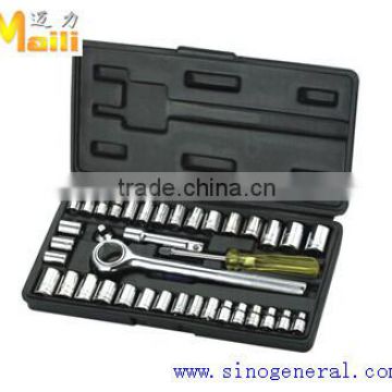 1/4" 3/8"DR. 40pcs hand tool set