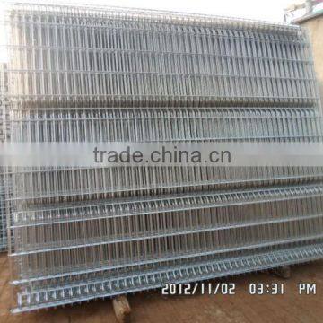 Economy galvanized steel wire mesh fence panels