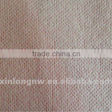 industrial woodpulp non-woven fabric with meshes