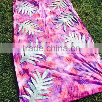 tie die design sarong pareo