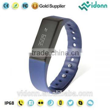 Hot selling Vidonn X6S IP68 USB charging step counter calorie burnt free APP quatlity product mechanical pedometer