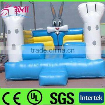 Most popular rabbit cheap castle inflatable / kids jumping castle / inflatable bounce castle