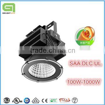 DLC UL SAA 600w led flood light for seaport