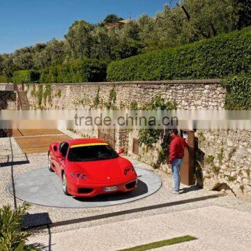 low cost car parking turntable