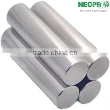high energy strong force magnetic rare earth rod 25x50mm n42 ndfeb magnet