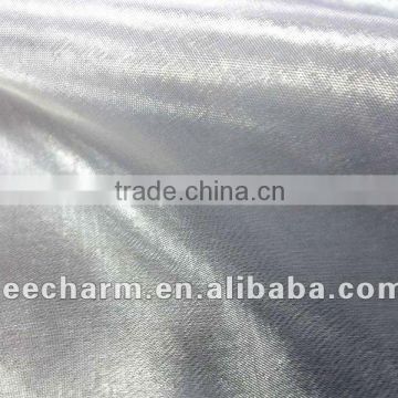 100% Polyester Garment Ivory Organza Fabric