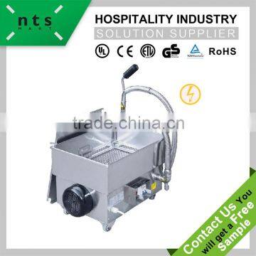 shortening filter cart