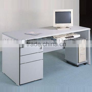 white used computer desk with drawer study table furniture(SZ-CDT027)