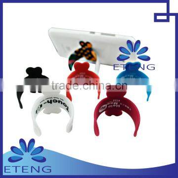 HOT Promotion custom silicone cell phone accessory display stand