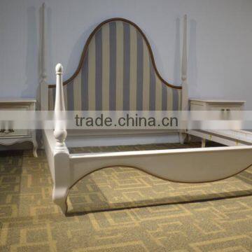 China Manufacturer Wholesale Leather Bed Luxury Hotel Bedroom Bed photo-3