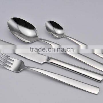 Commercial hotelware stainless steel cutlery set china wholesale hotel and restaurant tableware