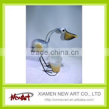 Home decor metal pot metal bird caeuropean home decor