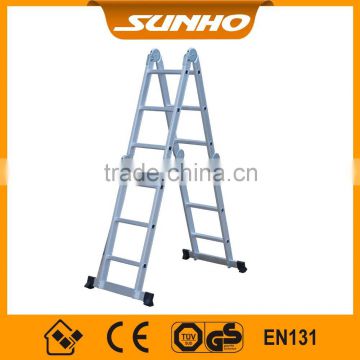 Aluminium ultimate ladder with small hinge en131SH-LG403