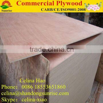 China Factory Commercial Plywood With Pine Veneer