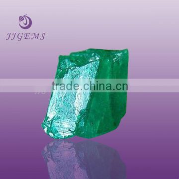 Wholesale raw uncut rough emerald