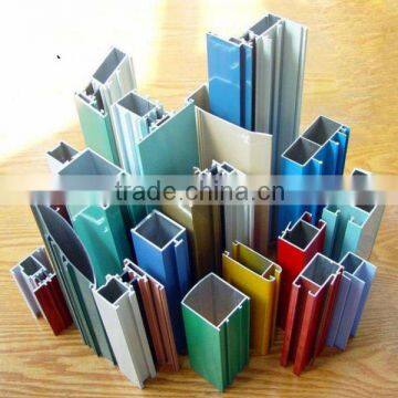 aluminium window and door profiles / anodized / sandblast