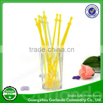 plastic swizzle cocktail disposable drink stirrer