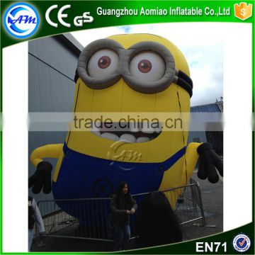 Cheap inflatable minion costumes,minion inflatable replica,large inflatable minion for display