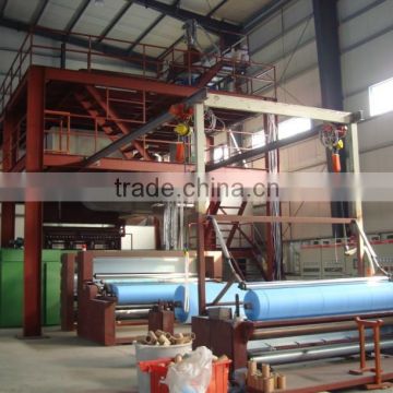 Non woven fabric making machine