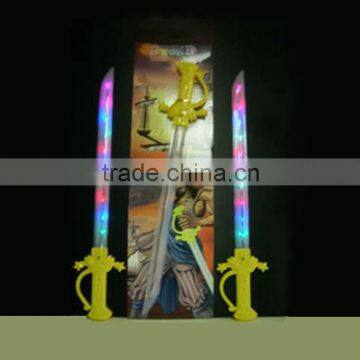 Pirates of the Caribbean Jack Sparrow led Clash & Flash Sword NEW