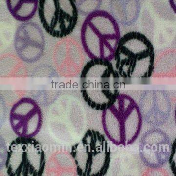 100% polyester micro polar fleece fabric