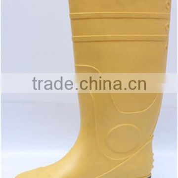 PVC material security white shoes